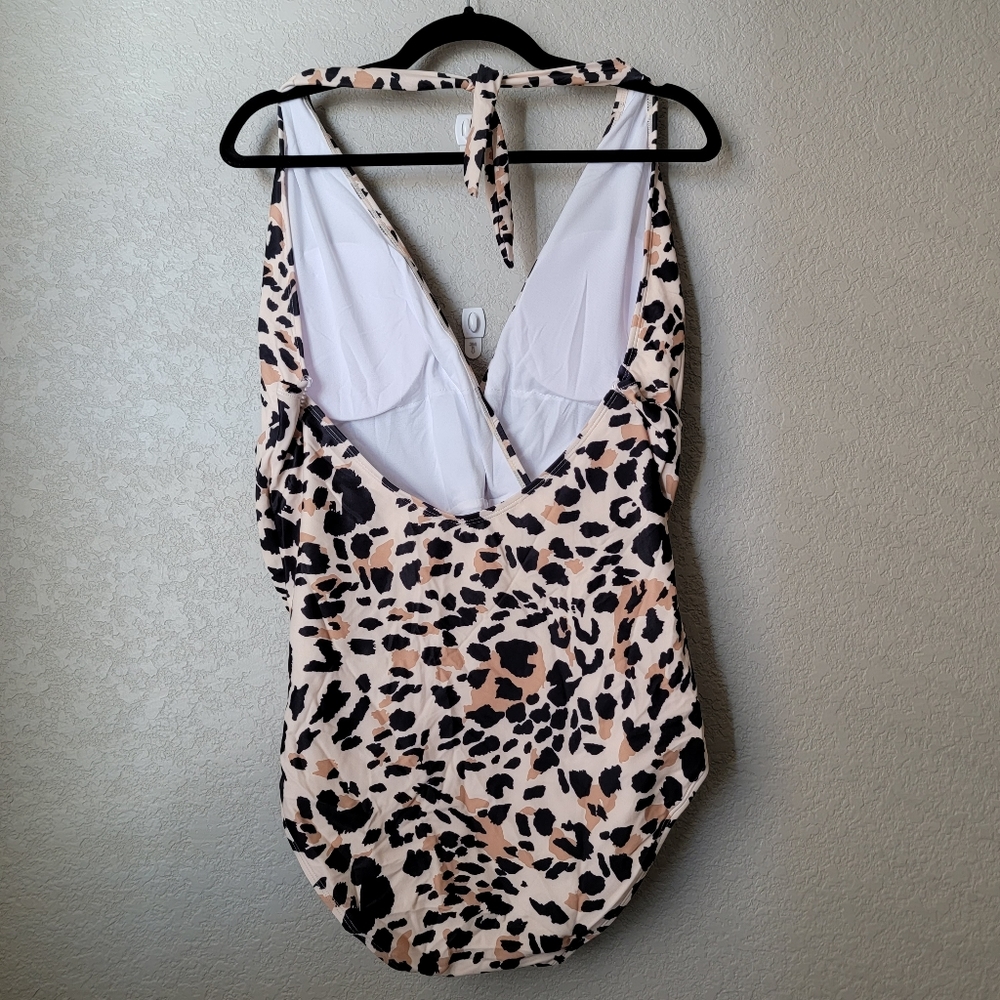 Grace Karin Women's V Neck One-Piece Swimsuit - Picture 5 of 8